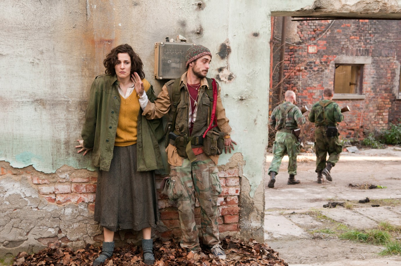 Goran Kostic and Zana Marjanovic attend the In the land of blood and  honey photocall for the 62nd Berlin International Film Festival, in  Berlin, Germany, 11 February 2012. The 62nd Berlinale takes